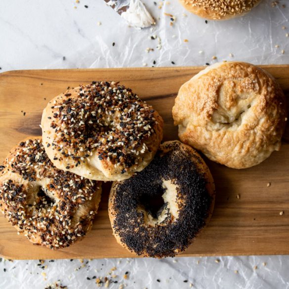 water bagels ready to eat