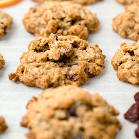 breakfast cookies sitting pretty and ready to eat